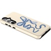 image:imageCasely Galaxy S24 Plus Case  The Boyfriend Collection  Slate Blue  Essential Slim DualLayer Protective DesignHeartstrings  Blue Bow