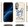 image:imageCasely Galaxy S24 Plus Case  The Boyfriend Collection  Slate Blue  Essential Slim DualLayer Protective DesignHeartstrings  Blue Bow