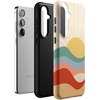 image:imageCasely Galaxy S24 Plus Case  The Boyfriend Collection  Slate Blue  Essential Slim DualLayer Protective DesignHere Comes the Sun  Colorblock Sunset