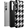 image:imageCasely Galaxy S24 Plus Case  The Boyfriend Collection  Slate Blue  Essential Slim DualLayer Protective DesignHoundstooth  High Contrast Design