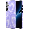 image:imageCasely Galaxy S24 Plus Case  The Boyfriend Collection  Slate Blue  Essential Slim DualLayer Protective DesignLove Song  Lavender Heart