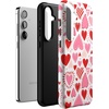 image:imageCasely Galaxy S24 Plus Case  The Boyfriend Collection  Slate Blue  Essential Slim DualLayer Protective DesignLove Struck  Heart Stickers
