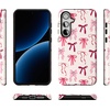 image:imageCasely Galaxy S24 Plus Case  The Boyfriend Collection  Slate Blue  Essential Slim DualLayer Protective DesignLover Girlie  Pink Bows