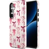 image:imageCasely Galaxy S24 Plus Case  The Boyfriend Collection  Slate Blue  Essential Slim DualLayer Protective DesignLover Girlie  Pink Bows