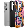 image:imageCasely Galaxy S24 Plus Case  The Boyfriend Collection  Slate Blue  Essential Slim DualLayer Protective DesignMidnight Color Splash  Abstract Retro