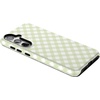 image:imageCasely Galaxy S24 Plus Case  The Boyfriend Collection  Slate Blue  Essential Slim DualLayer Protective DesignMint Lattice  Sunday Best