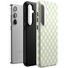 image:imageCasely Galaxy S24 Plus Case  The Boyfriend Collection  Slate Blue  Essential Slim DualLayer Protective DesignMint Lattice  Sunday Best