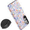 image:imageCasely Galaxy S24 Plus Case  The Boyfriend Collection  Slate Blue  Essential Slim DualLayer Protective DesignPoppy Meadows  Pastel Floral