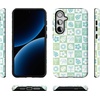 image:imageCasely Galaxy S24 Plus Case  The Boyfriend Collection  Slate Blue  Essential Slim DualLayer Protective DesignPura Vida  Coastal Checkers