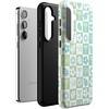 image:imageCasely Galaxy S24 Plus Case  The Boyfriend Collection  Slate Blue  Essential Slim DualLayer Protective DesignPura Vida  Coastal Checkers