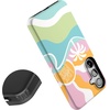 image:imageCasely Galaxy S24 Plus Case  The Boyfriend Collection  Slate Blue  Essential Slim DualLayer Protective DesignPura Vida  Tropical Dreams
