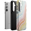 image:imageCasely Galaxy S24 Plus Case  The Boyfriend Collection  Slate Blue  Essential Slim DualLayer Protective DesignRide The Wave  Pastel Rainbow Lined