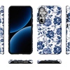 image:imageCasely Galaxy S24 Plus Case  The Boyfriend Collection  Slate Blue  Essential Slim DualLayer Protective DesignRose to Fame  Blue  White Rose Floral