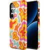 image:imageCasely Galaxy S24 Plus Case  The Boyfriend Collection  Slate Blue  Essential Slim DualLayer Protective DesignTropical Color Splash  Abstract Retro