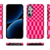 image:imageCasely Galaxy S24 Plus Case  The Boyfriend Collection  Slate Blue  Essential Slim DualLayer Protective DesignVibe Check  Pink Checkerboard