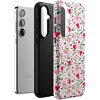 image:imageCasely Galaxy S24 Plus Case  The Boyfriend Collection  Slate Blue  Essential Slim DualLayer Protective DesignVines of Love  Floral Heart