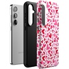 image:imageCasely Galaxy S24 Plus Case  The Boyfriend Collection  Slate Blue  Essential Slim DualLayer Protective DesignXOXO  Candy Hearts