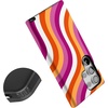 image:imageCasely Galaxy S24 Ultra Case  Ride The Wave  Pastel Rainbow Lined  Essential Slim DualLayer Protective DesignAll for Love  Pride