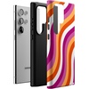image:imageCasely Galaxy S24 Ultra Case  Ride The Wave  Pastel Rainbow Lined  Essential Slim DualLayer Protective DesignAll for Love  Pride