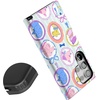 image:imageCasely Galaxy S24 Ultra Case  Ride The Wave  Pastel Rainbow Lined  Essential Slim DualLayer Protective DesignChateau Pups  French Dog