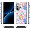 image:imageCasely Galaxy S24 Ultra Case  Ride The Wave  Pastel Rainbow Lined  Essential Slim DualLayer Protective DesignChateau Pups  French Dog