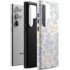 image:imageCasely Galaxy S24 Ultra Case  Ride The Wave  Pastel Rainbow Lined  Essential Slim DualLayer Protective DesignCupids Canvas  Periwinkle Floral