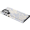 image:imageCasely Galaxy S24 Ultra Case  Ride The Wave  Pastel Rainbow Lined  Essential Slim DualLayer Protective DesignCupids Canvas  Periwinkle Floral
