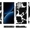 image:imageCasely Galaxy S24 Ultra Case  Ride The Wave  Pastel Rainbow Lined  Essential Slim DualLayer Protective DesignCurrent MOOd  Cow Print