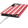image:imageCasely Galaxy S24 Ultra Case  Ride The Wave  Pastel Rainbow Lined  Essential Slim DualLayer Protective DesignEast Coast Summer  Red Stripes