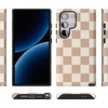 image:imageCasely Galaxy S24 Ultra Case  Ride The Wave  Pastel Rainbow Lined  Essential Slim DualLayer Protective DesignFit Check  Neutral Checkerboard