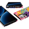 image:imageCasely Galaxy S24 Ultra Case  Ride The Wave  Pastel Rainbow Lined  Essential Slim DualLayer Protective DesignFlower Patch  MultiColor Floral