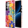 image:imageCasely Galaxy S24 Ultra Case  Ride The Wave  Pastel Rainbow Lined  Essential Slim DualLayer Protective DesignFlower Patch  MultiColor Floral