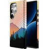 image:imageCasely Galaxy S24 Ultra Case  Ride The Wave  Pastel Rainbow Lined  Essential Slim DualLayer Protective DesignGolden Hour  Mountain Sunset