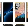 image:imageCasely Galaxy S24 Ultra Case  Ride The Wave  Pastel Rainbow Lined  Essential Slim DualLayer Protective DesignGolden Hour  Mountain Sunset