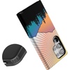 image:imageCasely Galaxy S24 Ultra Case  Ride The Wave  Pastel Rainbow Lined  Essential Slim DualLayer Protective DesignGolden Hour  Mountain Sunset