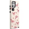 image:imageCasely Galaxy S24 Ultra Case  Ride The Wave  Pastel Rainbow Lined  Essential Slim DualLayer Protective DesignHeart Flutters  Butterfly