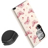 image:imageCasely Galaxy S24 Ultra Case  Ride The Wave  Pastel Rainbow Lined  Essential Slim DualLayer Protective DesignHeart Flutters  Butterfly