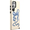 image:imageCasely Galaxy S24 Ultra Case  Ride The Wave  Pastel Rainbow Lined  Essential Slim DualLayer Protective DesignHeartstrings  Blue Bow