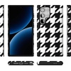 image:imageCasely Galaxy S24 Ultra Case  Ride The Wave  Pastel Rainbow Lined  Essential Slim DualLayer Protective DesignHoundstooth  High Contrast Design