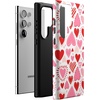 image:imageCasely Galaxy S24 Ultra Case  Ride The Wave  Pastel Rainbow Lined  Essential Slim DualLayer Protective DesignLove Struck  Heart Stickers