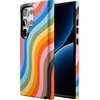 image:imageCasely Galaxy S24 Ultra Case  Ride The Wave  Pastel Rainbow Lined  Essential Slim DualLayer Protective DesignLove for All  Rainbow Pride