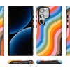 image:imageCasely Galaxy S24 Ultra Case  Ride The Wave  Pastel Rainbow Lined  Essential Slim DualLayer Protective DesignLove for All  Rainbow Pride