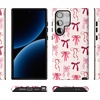 image:imageCasely Galaxy S24 Ultra Case  Ride The Wave  Pastel Rainbow Lined  Essential Slim DualLayer Protective DesignLover Girlie  Pink Bows