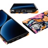 image:imageCasely Galaxy S24 Ultra Case  Ride The Wave  Pastel Rainbow Lined  Essential Slim DualLayer Protective DesignMidnight Color Splash  Abstract Retro