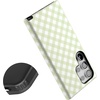image:imageCasely Galaxy S24 Ultra Case  Ride The Wave  Pastel Rainbow Lined  Essential Slim DualLayer Protective DesignMint Lattice  Sunday Best