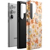 image:imageCasely Galaxy S24 Ultra Case  Ride The Wave  Pastel Rainbow Lined  Essential Slim DualLayer Protective DesignMushroom Magic  Retro Floral