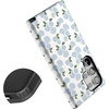 image:imageCasely Galaxy S24 Ultra Case  Ride The Wave  Pastel Rainbow Lined  Essential Slim DualLayer Protective DesignNantucket Cottage  Blue Hydrangea