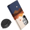 image:imageCasely Galaxy S24 Ultra Case  Ride The Wave  Pastel Rainbow Lined  Essential Slim DualLayer Protective DesignOpposites Attract  Day  Night Mountains
