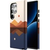 image:imageCasely Galaxy S24 Ultra Case  Ride The Wave  Pastel Rainbow Lined  Essential Slim DualLayer Protective DesignOpposites Attract  Day  Night Mountains