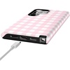 image:imageCasely Galaxy S24 Ultra Case  Ride The Wave  Pastel Rainbow Lined  Essential Slim DualLayer Protective DesignPink Plaid  Sunday Best